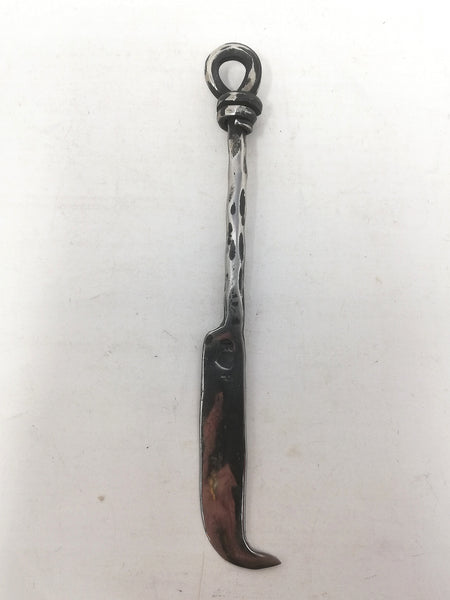 hand forged stainless steel cheese knives with a choice of handles 18.5cm long approx