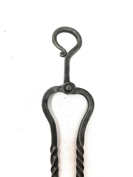 Shepherds crook fire set , hand forged in mild steel
