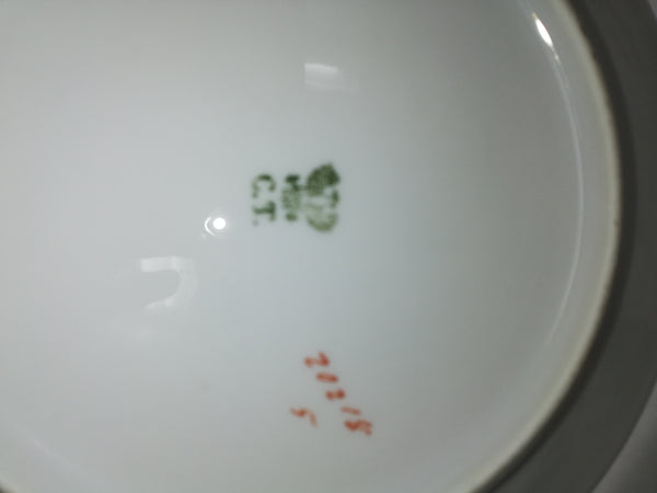 Carl Tielsch/Altwasser Royal Vienna style plates - courting couple. Flute design.