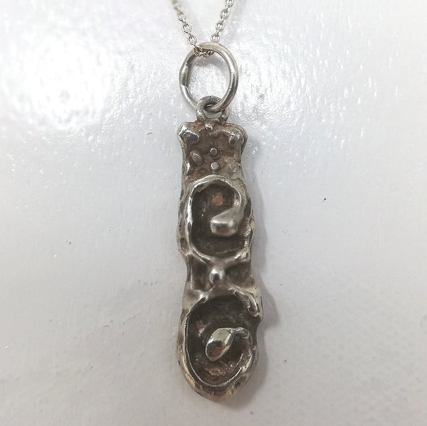 Enrica Barri silver necklace and bracelet set
