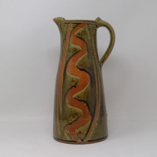 Large pottery jug by Mick Morgan