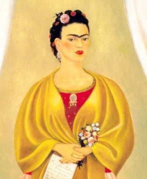 Frida Kahlo. Self-Portrait Dedicated to Leon Trotsky. Large unframed print.