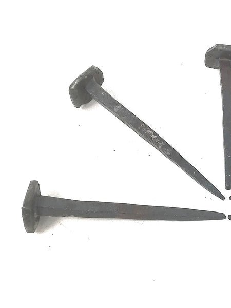 Handforged rosehead nails, large x 2