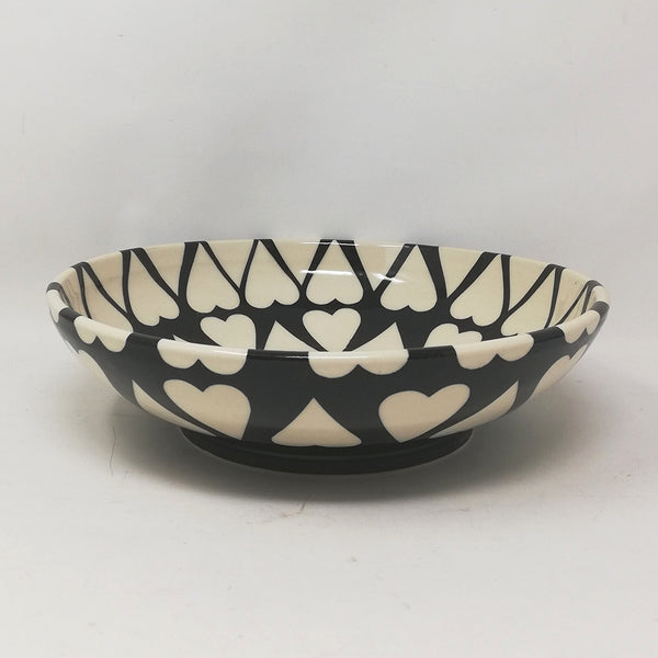 Gwili pottery med/large bowl in cariad design
