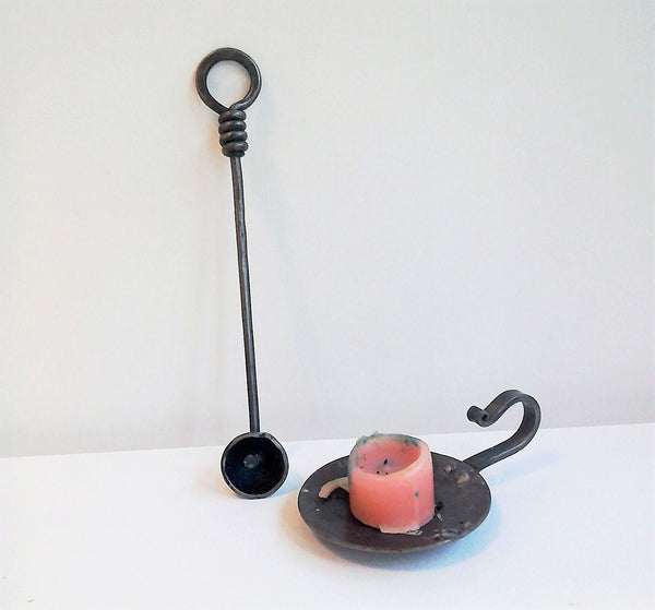 Hand forged candle snuffer